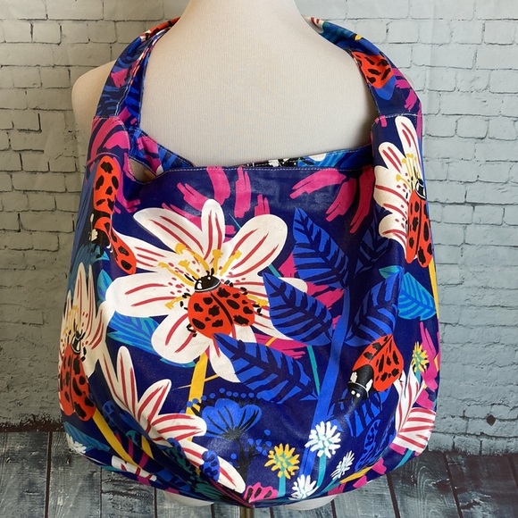 CHALO SEATTLE Eden Collection LADY BUGS slouchy purse bag & make-up bag whimsy - Picture 8 of 16